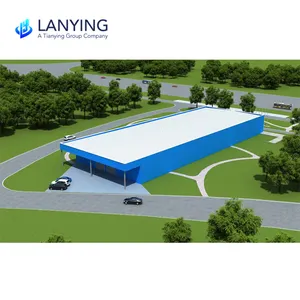 Fabrik vorgefertigte Shenyang Lanying Stahl konstruktion Gebäude Werkstatt Lager