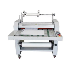 A1 A2 lớn Định dạng nóng lạnh Máy cán 720mm/28.34inch điện <span class=keywords><strong>Laminator</strong></span> với bao bì gỗ động cơ thành phần cốt lõi - Product Image 1
