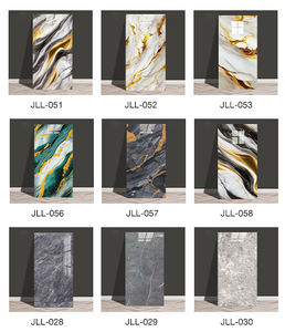 Bon Prix Grand Format Autocollant Mural Imperméable Effet Marbre À Coller et Décoller Pour Centre Commercial - Product Image 2