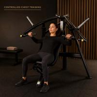Machine commerciale à charge de plaques pour press à la presse inclinée et exercices d'épaules, en acier, pour l'entraînement de la force des parties supérieures du corps, équipement de gym pour la maison