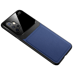 Funda de Piel Sintética para Teléfono Móvil, Estilo Ejecutivo, para A33 A32 <span class=keywords><strong>A52</strong></span> A21S A31 A71 A51 A53 A13 con Protección de Lente y Acabado de Espejo - Product Image 1