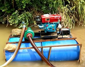 Conjunto de bomba de arena de 4 pulgadas, 6 pulgadas, 8 pulgadas, 10 pulgadas, 12 pulgadas, venta impulsada por motor diésel y toma de fuerza en Congo, Nigeria - Product Image 3