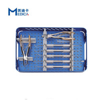 Prix d'usine, vente chaude, instrument dentaire vétérinaire en acier inoxydable, forceps d'extraction de fragments