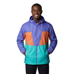 Professional Manufacturer's Custom Made Thin <b>Zipper</b> up Windbreaker <b>Jacket</b> for Men New Design Winter Wear - Product Image 1