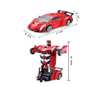 Jimei hot selling radio control transformers toys power motor easy to play cheap realistic rc car transformer for kids