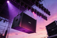 Speaker Line Array GEHR GL-10, Sistem Audio Profesional 10 inci, 250W RMS, untuk Panggung Konser Luar Ruangan dengan Power Amplifier