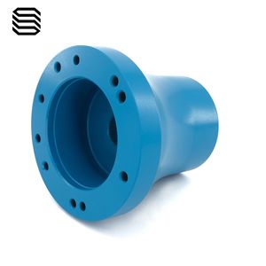 Base de volant en cuir PU avec surpiqûres rouges et bouton de klaxon pour voiturette de golf EZGO TXT, style sport bleu, adaptateur DS Pioneer, connexion G29 - Product Image 1