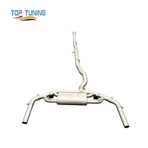 Tubos de Escape Personalizados para <span class=keywords><strong>Mercedes</strong></span> Benz A35/Cla35/Gla35/Glb35/A220 Amg 2.0t, Sistema de Escape con Válvula de Ajuste y Silenciador - Product Image 1