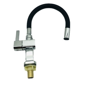 ก๊อกน้ำเย็นอินวอลล์แบบเดี่ยวท่อหมุนได้3ทางสำหรับซิงค์น้ำไหลเข้า/ออก15มม. สีให้ความอบอุ่น - Product Image 5