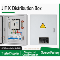 Boîtier de distribution Chint, tableau de distribution industriel avec disjoncteur 4P 100A intégré, équipement complet de distribution d'énergie