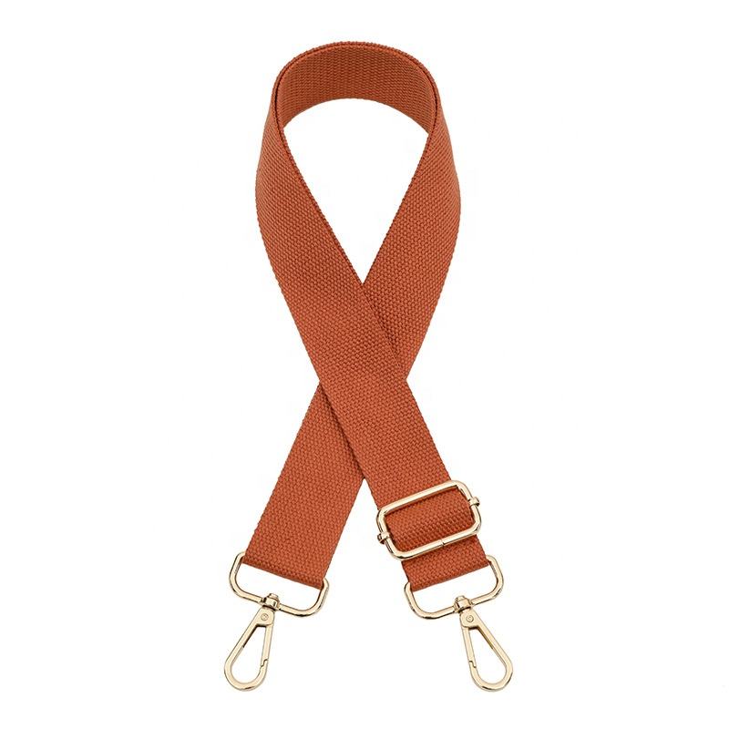 Adjustable Solid Color Cotton Bag Strap For Crossbody Bags Oem - Main Image