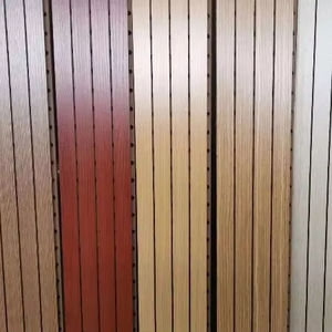 Panneau Diffuseur Acoustique en Bois Moderne Anti-Moisissure avec Design 3D, Étanche et Écologique pour Bâtiment de Bureau - Product Image 2