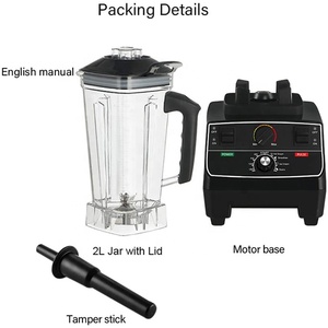 Moulin à glace domestique robuste, 2200 w, pour Restaurant, jus de maïs, Commercial, appareil de cuisine à sec, sans Bpa, nuitix - Product Image 6