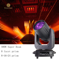 Iluminación Profesional para Escenarios, Cabeza Móvil para Conciertos, 480W, Dj Sharpy Beam