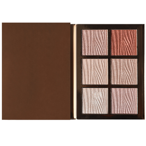 <span class=keywords><strong>Meilleur</strong></span> cadeau sans cruauté 6 couleurs paillettes surligneur palette Logo personnalisé accepté poudre minérale surligneur pour livraison directe - Product Image 5