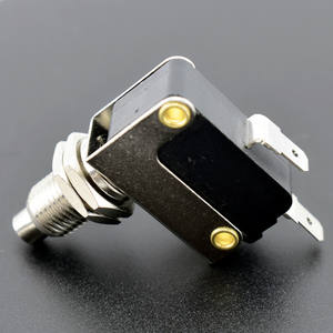 10 MM Metal Push Button mikroswitch China normalde açık mikro anahtarları 2 Pin ile çin'de yapılan - Product Image 5
