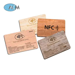 Nuovissimo supporto per carta di affermazione per incisione in legno bianco per il controllo degli accessi