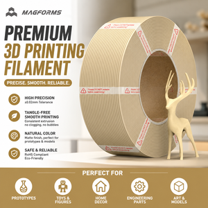 Filament d'imprimante 3D <span class=keywords><strong>Magforms</strong></span> en acide polylactique, tiges en plastique, 1,75 mm, 1 kg, filaments PLA pour Filamento PLA pour Bambu Lab - Product Image 3