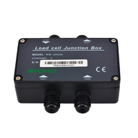 Boîtier de jonction pour cellule de pesage SMOWO RW-JX3 avec 3 canaux d'entrée de signal mV et une sortie de signal SUM