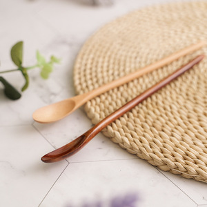 Cucharas Pequeñas <span class=keywords><strong>de</strong></span> Madera al por Mayor, Cucharas <span class=keywords><strong>de</strong></span> Especias, Cucharillas, Cucharas <span class=keywords><strong>de</strong></span> Madera Modernas con Mango Largo Personalizadas para Cocinar - Product Image 5