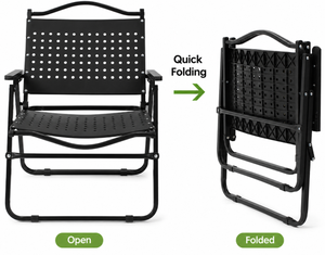 Silla Plegable para Exteriores Kemit Master, Silla Portátil para Picnic, Camping y Pesca, Impermeable y Resistente - Product Image 4