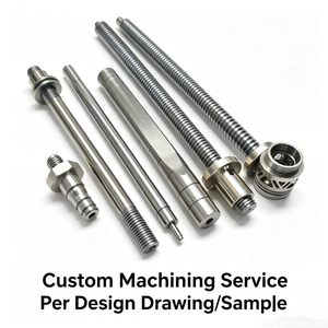 Cnc Manufacturing Bolt Nut Shaft Cnc Milling Turning Parts Reciprocating Ball Lead <b>Screw</b> Self-Reversing <b>Screw</b> for Stepper Motor - Product Image 1