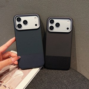 เคสโทรศัพท์มือถือคุณภาพสูง หนัง PU ลายหนังแท้ สำหรับ iPhone 17 16 15 14 pro max ป้องกันการลื่น พร้อมกรอบโลหะด้านหลัง - Product Image 3