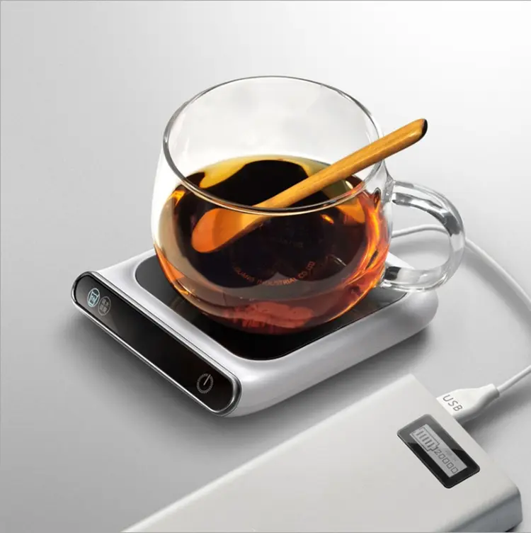 قاعدة عزل ذكية وثابتة USB مدفأة بدرجة حرارة Usb قاعدة قهوة Mug Usb مسخنة