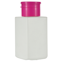 Ensemble de bouteilles vides PP/PE 100/120/150/200ml emballages cosmétiques de pompe de pulvérisation portable pour vernis à ongles enlever la bouteille de pompe