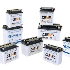 DENEL 12 V 3/4 ah motorcycle battery accumulator of motorcycle 12v 3ah lead acid battery