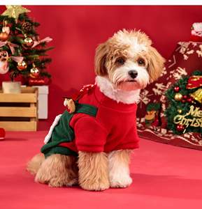 Niedlicher Weihnachts-Hundepullover mit Rock, Winter-Outfit, Haustierkleidung, Accessoire für Pelzfreunde - Product Image 2