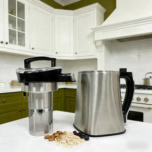 Máquina para Hacer Leche de Nueces Upower Onemylky de 50 Onzas, Uso Doméstico, Acero Inoxidable, Prepara Leche en 60 Segundos para Leche de Almendras y Avena - Product Image 3