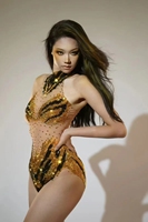 2024 nouveau Design filles Costumes de danse gymnastique haut compétition justaucorps salle de bal Performance porter pour adultes robe fête utilisation