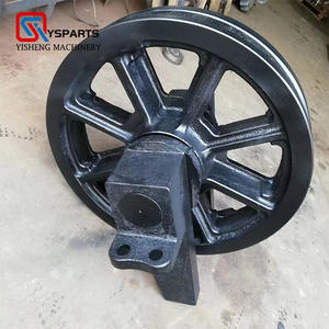 SR250 SR220 SR200 رافعة مجنزرة عجلات عجلات دوارة سفلية فولاذية جديدة منصات ربط المسار الترس التجزئة - Product Image 1