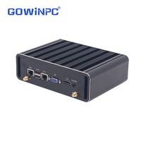 Estación de Trabajo Compacta Todo en Uno GOWINPC J6412 CPU K63 Chasis 4 Puertos Seriales 2 Ethernet Pantalla Versátil (+VGA) Windows 10 SSD+HDD
