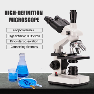 40-5000x Trinoculaire Biologische Outdoor Educatieve Student Lab Microscoop - Product Image 5