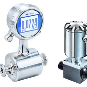 Interrupteur de débit Baumer FlexFlow PF20H, connexion par pince, sonde 316L, IP65, pour applications à faible débit - Product Image 3