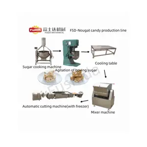 FSD-Nougat cake/Peanut candy production line/snack food making machine line