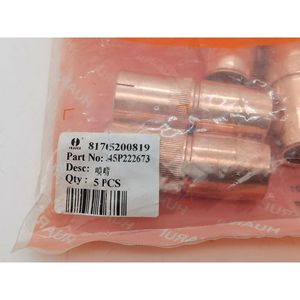 Buse de torche de soudage Taibaiyi 345P222673, embout de protection plaqué cuivre pour soudage robotisé - Product Image 1