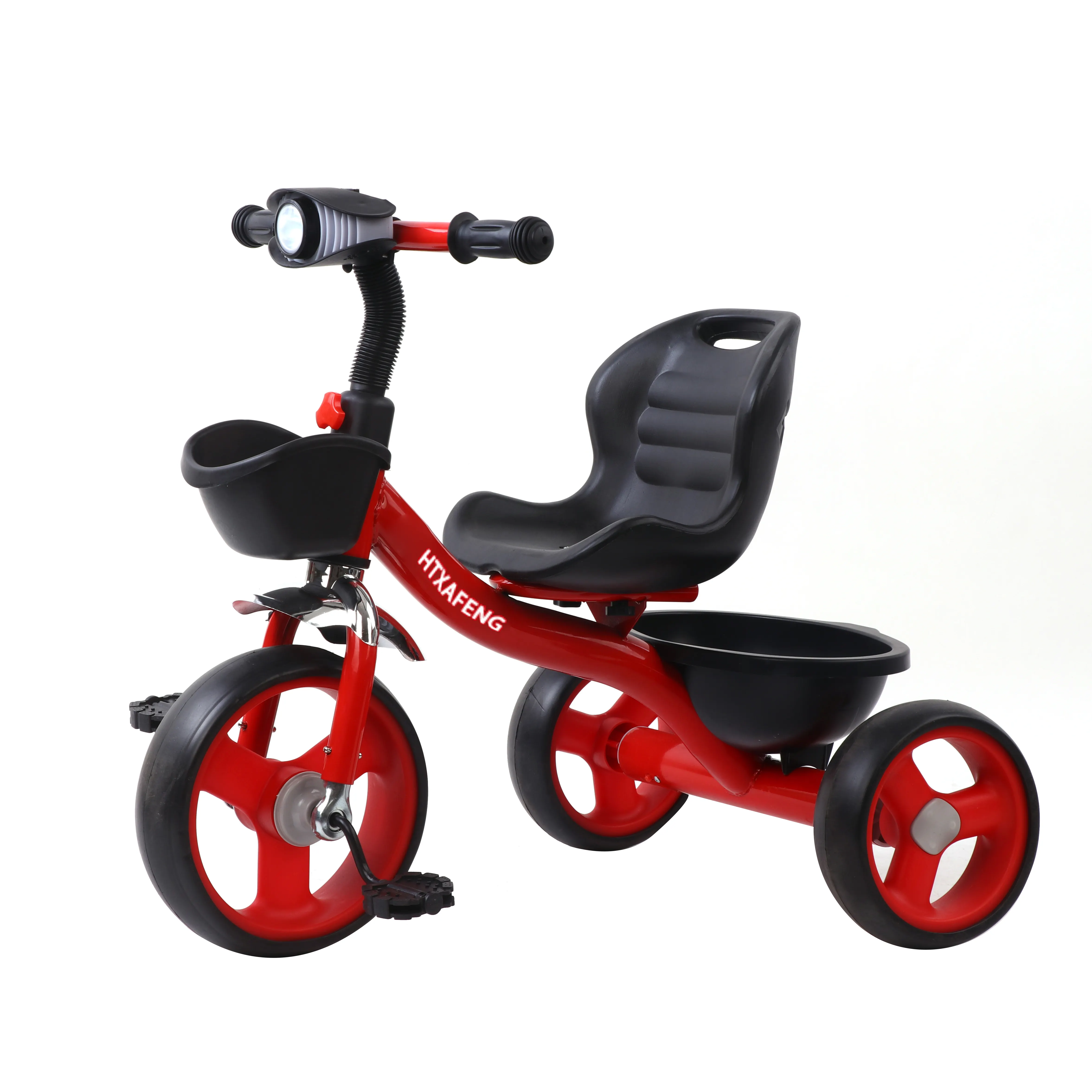 Günstige Kunststoff Dreirad Push Kleinkind 3 Rad Kinder Dreirad Kinder Fahrrad Dreiräder für Kinder Kinder Baby 2 Jahre