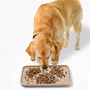 Almohadilla de Silicona Ecológica para Lamer para Mascotas, Grado Alimenticio, Fuerte Succión, Antideslizante, Comedero Lento, para Camping, Perros y Gatos, Logotipo Personalizado OEM - Product Image 1