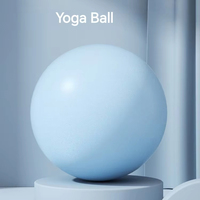 Bola Yoga Pilates PVC 25cm Custom Grosir untuk Wanita, Alat Fitness Gym untuk Menjaga Tubuh Tetap Ramping di Rumah