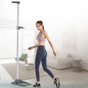 New Composition LCD Display Doctor Medical Scales Body Fat Measuring Height and Weight Scale