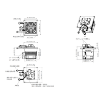 Unité de réfrigération Huajing TEG Peltier 12705, module de refroidissement 12V/24V/48V DC pour pièces de réfrigération avec garantie de 3 ans
