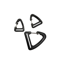 Yimei 20/25/32mm/38mm/51mm Ensemble de boucles à ressort triangulaires classiques et durables en plastique de sécurité pour ceintures et accessoires de sacs