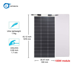 Panneau solaire flexible JNTMIUYA MWT ETFE 160w 170w, semi-flexible 160 watts 170 watts, panneau solaire à tuiles, panneau solaire souple pour animaux de compagnie - Product Image 6