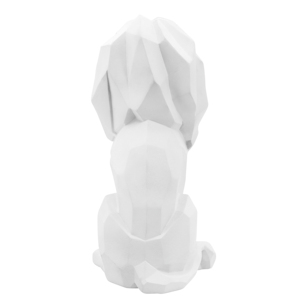Statuetta di Leone Seduto in Resina, Scultura Decorativa Moderna per Casa, Ufficio e Esposizione - Product Image 3