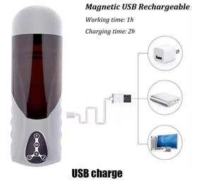 Automatische Pompende Vliegtuigbeker Heren Elektrische Intelligente Verwarming Menselijke Stem Interactieve Benodigdheden - Product Image 3