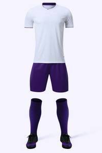 Hochwertiges Polyester material Günstig Akzeptieren Benutzer definierte Fußball uniform Männer Set Schiedsrichter Uniform Fußball - Product Image 6