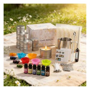 Magnifique Coffret Cadeau de Bougies – Emballage Premium en Pot – Mélange d'Arômes – Gamme de Présentation Boutique pour les Fêtes – Sélection Deluxe - Product Image 5